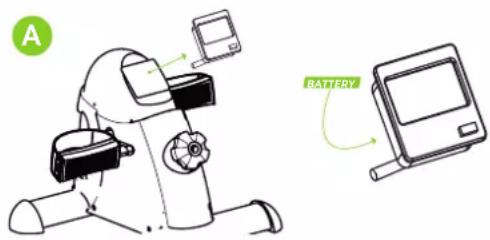 VirtuFit Chair Bike V3 - Batteriewechsel - 1
