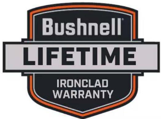 Bushnell® LIFETIME IRONCLAD WARRANTY