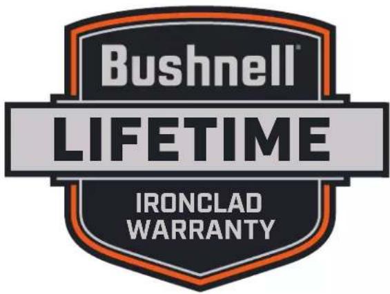 Bushnell® LIFETIME IRONCLAD WARRANTY