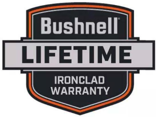 Bushnell® LIFETIME IRONCLAD WARRANTY