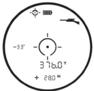 BUSHNELL Prime 1700 - BeispielfdennGewehrmodus - 1