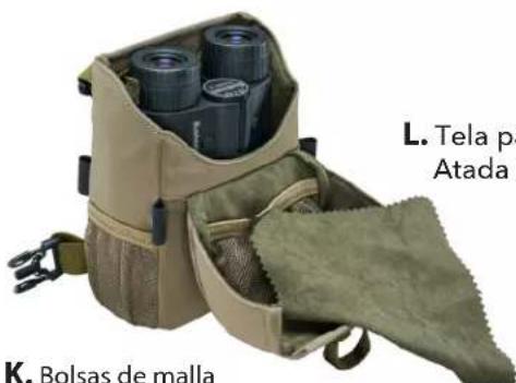 L. Tela pa Atada K. Bolsas de malla