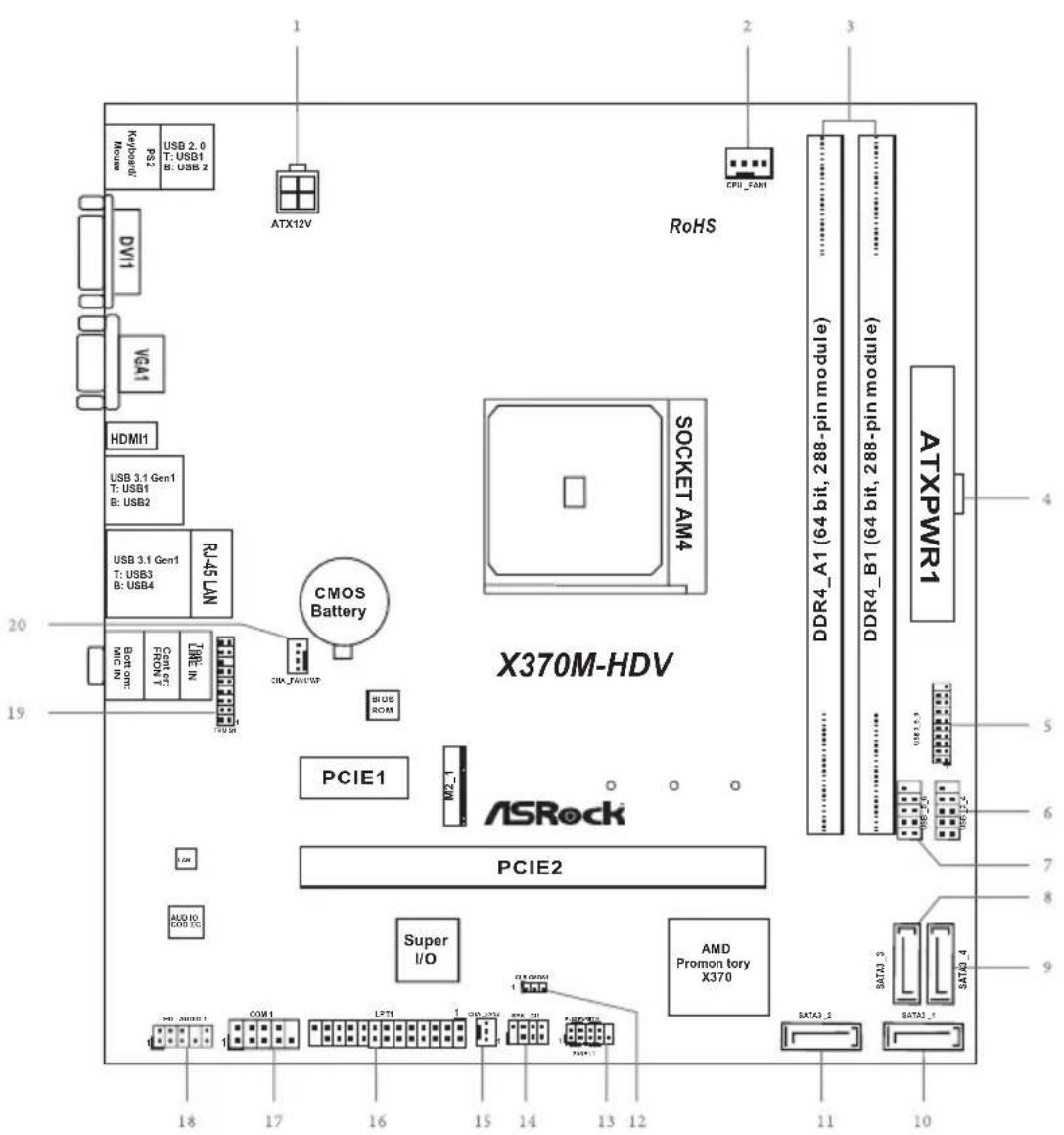 ASROCK X370M-HDV - AUSTRALIA ONLY - 2