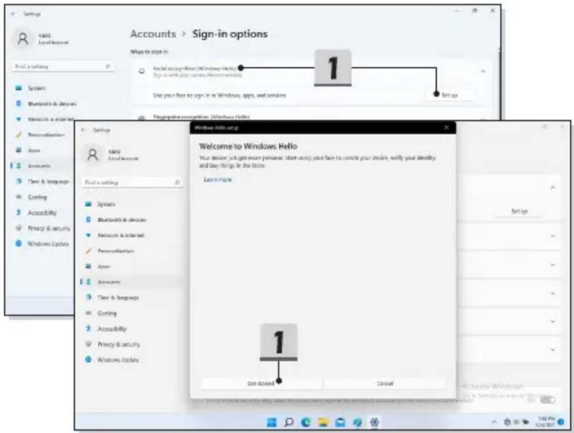 MSI Prestige 16 - Configurer l'empreinte digitale avec Windows Hello - 2