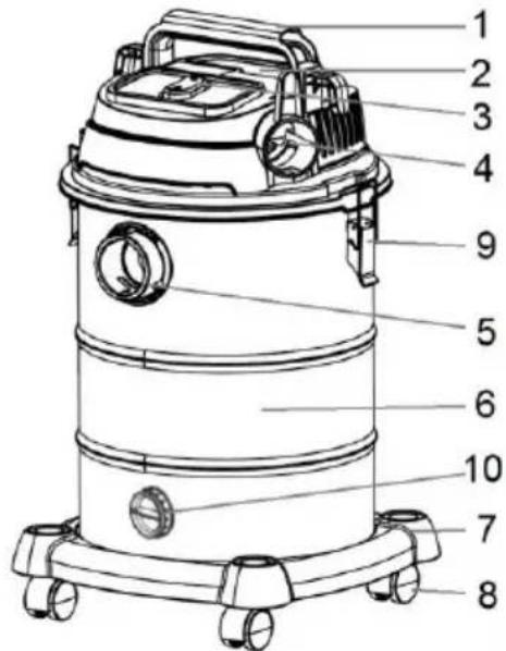 G3 Ferrari Fusto 30L G90034 - NOMENCLATURA G90034 - 1