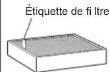 DAIKIN MC30YVM - Filtre de dépoussiérage - 1
