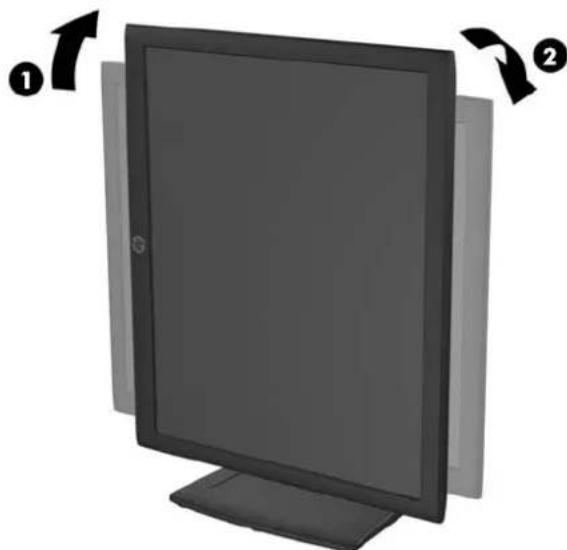 HP Compaq LA2206x - Réglage du moniteur - 8