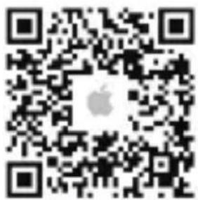 QR code image containing a central Apple logo, likely for digital scanning and linking to online content.