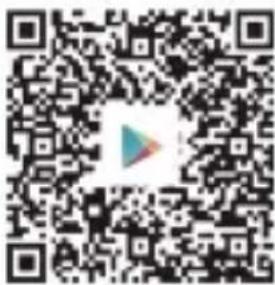 QR code with a central triangular play button logo, likely linking to a digital content or website.
