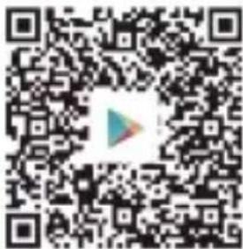 QR code with a central triangular play button logo, likely linking to a digital content or website.