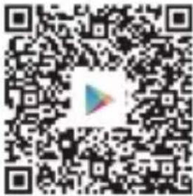 QR code with a central triangular play button logo, likely linking to a digital content or website.