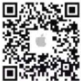 QR code image containing a central Apple logo, likely for digital scanning and linking to online content.