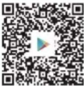 QR code with a central triangular play button logo, likely linking to a digital content or website.