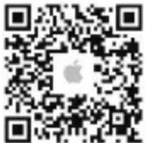 QR code image containing a central Apple logo, likely for digital scanning and linking to online content.