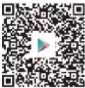 QR code with a central triangular play button logo, likely linking to a digital content or website.