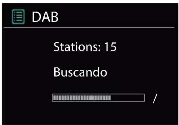 Noxon A560+ - Buscar emisoras - 1
