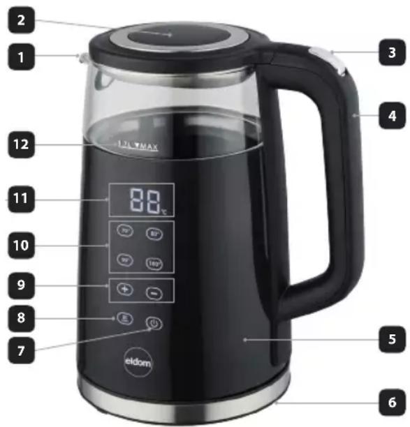 Eldom Nevo C530 - • TECHNICAL DATA - 1