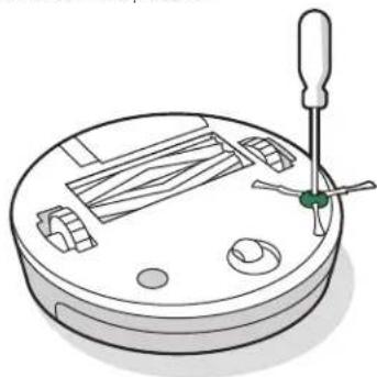 IROBOT Roomba j9 - Pulizia della spazzola laterale per la pulizia a filo parete - 1