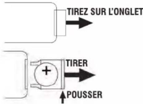 Trevi HCX 10F6 - ACTIVATION ET REMPLACEMENT DE LA BATTERIE DE LA TELECOMMANDE - 1