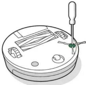 IROBOT Roomba j5 - Limpieza del cepillo para esquinas y bordes - 1