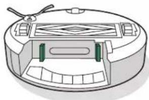 IROBOT Roomba j5 - Czyszczenie czujników zapatnienia pojemnika - 2