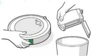 IROBOT Roomba j5 - Limpieza de los sensores de deposito lleno - 1