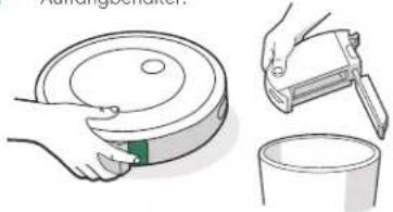 IROBOT Roomba j5 - Reinigen der Sensoren für einen vollen Aufgangbehälter - 1