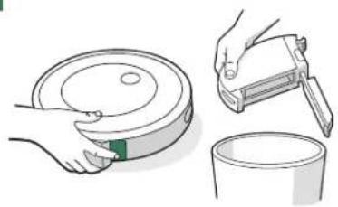 IROBOT Roomba j5 - Cleaning the Full Bin Sensors Cleaning the Edge-Sweeping BrushWashing the Bin - 1