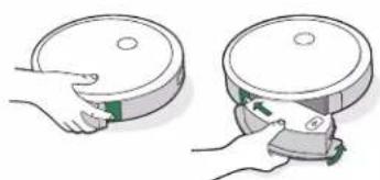 IROBOT Roomba j5 - Informacja o pojemniku Roomba Combo - 9