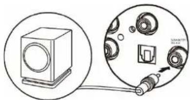 Soundmaster ICD4350 - SUBWOOFER VORVERSTÄRKERAUSGANG - 1