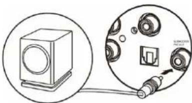 Soundmaster ICD4350 - FÖRFORSTÄRKARUTGÄNG FÖR SUBWOOFER - 1