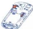 ALCATEL OT-806D - Insérer/extraire la carte SIM ^(1) - 7
