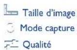 ALCATEL OT-806D - Réglages en mode cadrage - 1