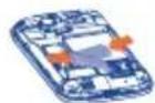ALCATEL One Touch Pixi 2 - Insérer ou extraire la carte SIM - 1