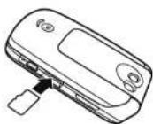 MOTOROLA A910i - Installation d'une carte mémoire - 5