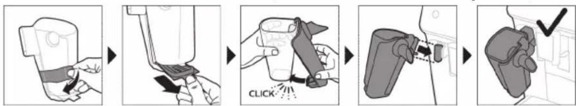 PHILIPS 3300 series LatteGo EP3341 - „LatteGo“ surinkimas (tik tam tikriems tipams) - 1