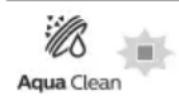 PHILIPS 3300 series LatteGo EP3341 - AquaClean icon and light - 3
