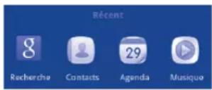 ALCATEL One Touch 4010D - Consulter les applications récemment utilisées - 1