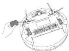 eufy RoboVac L35 Hybrid - Nettoyage des brosses latérales - 2