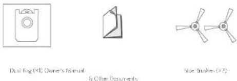 Dual Bag (XT) Folder's Manual & Other Documents. Side Brushes (XT)