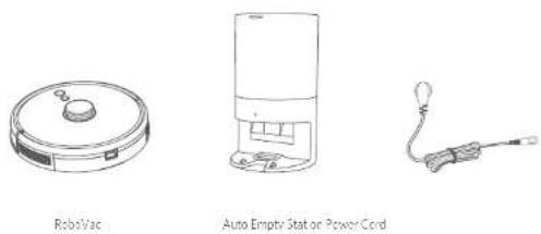 RoboVac Auto Empty Stat or Power Cord