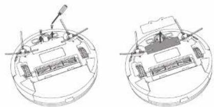 eufy RoboVac L35 Hybrid+ - Pulizia della ruota orientabile - 2