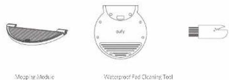 Mooping Module outy Waterproof Fad Cleaning Tool
