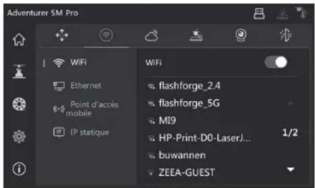 Flashforge Adventurer 5M Pro - Connexion réseau sans fil - 2