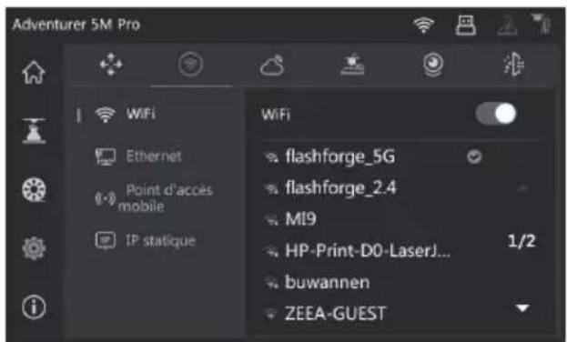 Flashforge Adventurer 5M Pro - Connexion réseau sans fil - 3