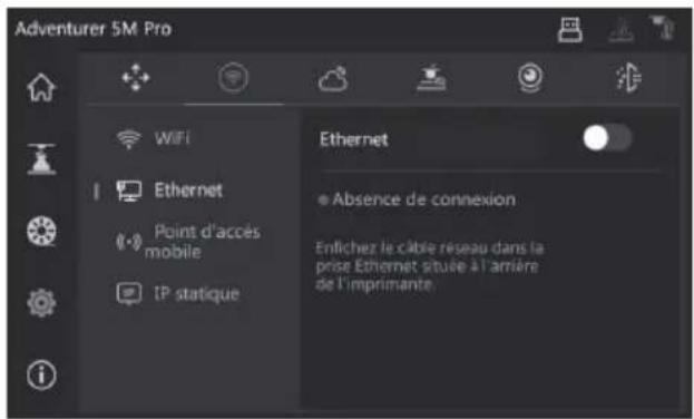 Flashforge Adventurer 5M Pro - Connexion réseau filaire - 1