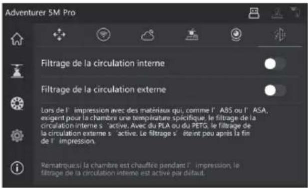 Flashforge Adventurer 5M Pro - Filtrage de l'air - 1