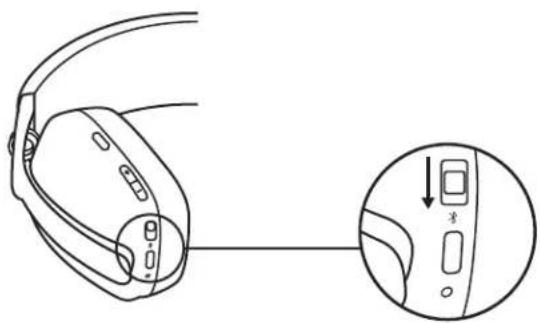 LOGITECH Zone Vibe 100 - POWER ON / OFF - 1