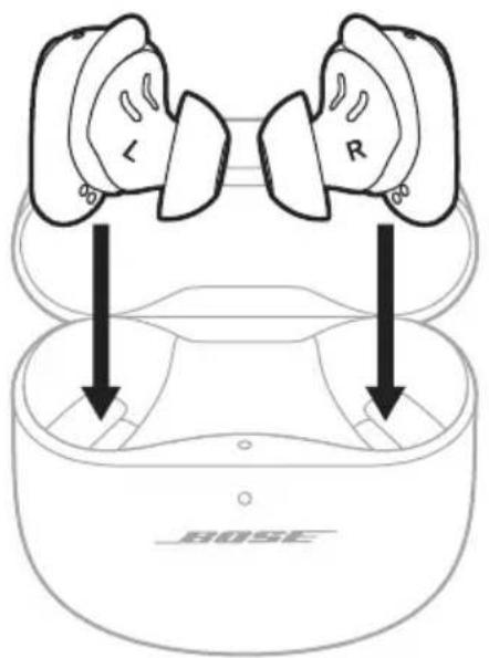 BOSE QuietComfort Ultra Earbuds - 전원 끄기 - 1