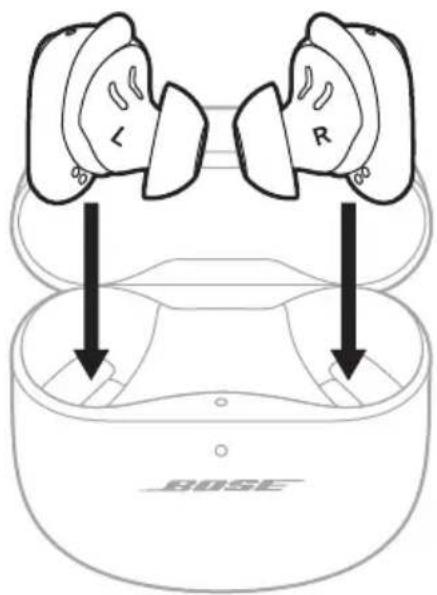 BOSE QuietComfort Ultra Earbuds - WYŁĄCZANIE ZASILANIA - 1